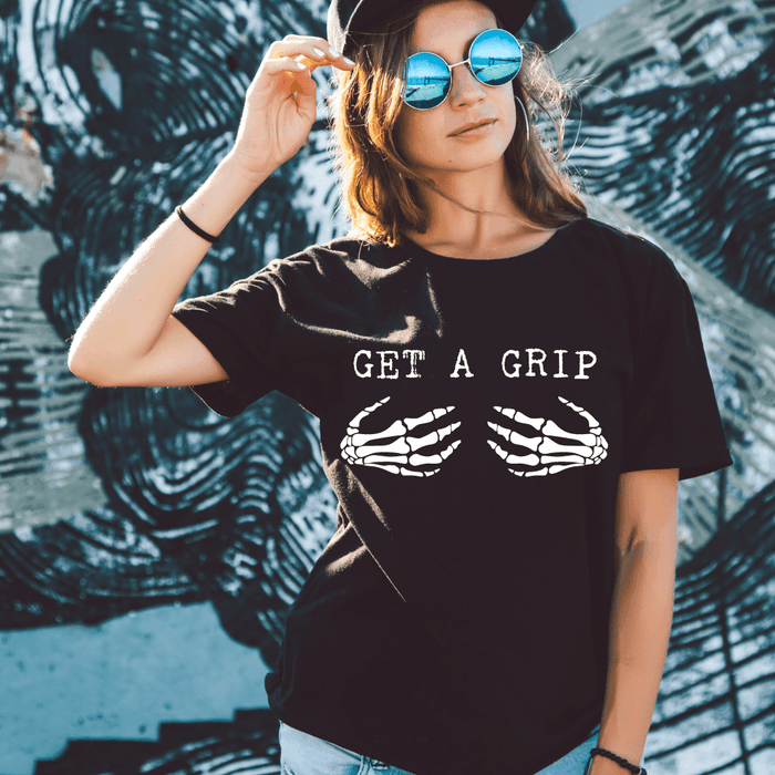 Get a Grip Jersey Short Sleeve Tee - Kate Burton Company