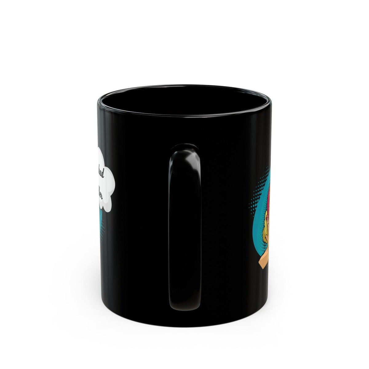 I've Had Better Black Mug (11oz, 15oz) - Kate Burton Company