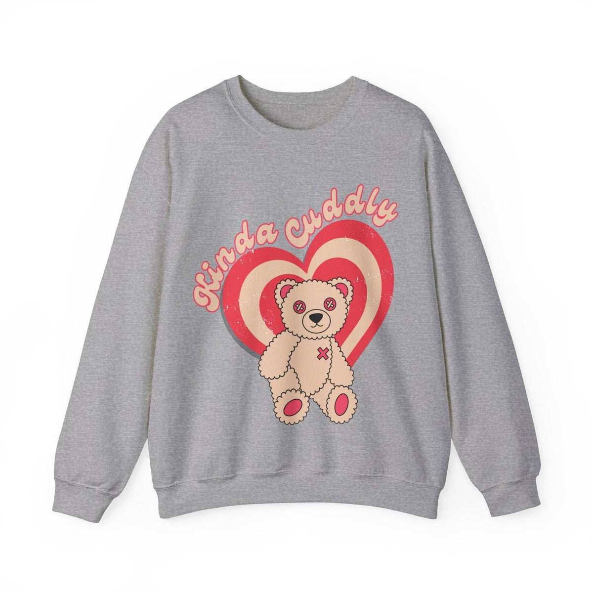 Kinda Cuddly Unisex Heavy Blend™ Crewneck Sweatshirt - Kate Burton Company