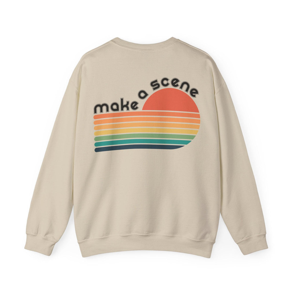 Make a Scene Heavy Blend™ Crewneck Sweatshirt - Kate Burton Company