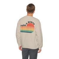 Make a Scene Heavy Blend™ Crewneck Sweatshirt - Kate Burton Company