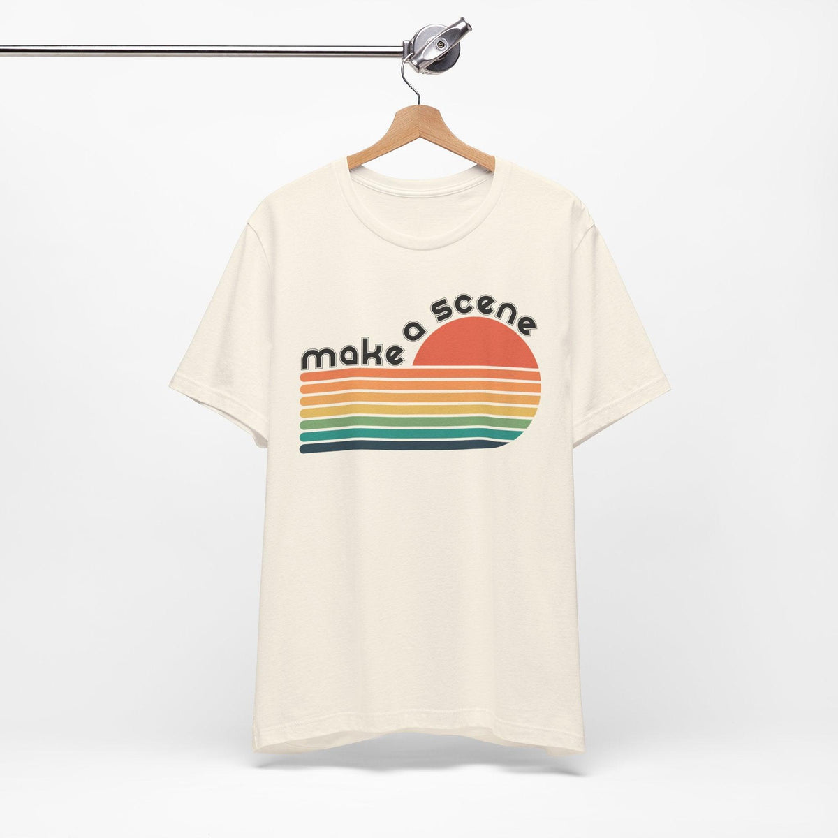 Make a Scene Jersey Short Sleeve Tee - Kate Burton Company