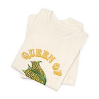 Queen of Corny Unisex Jersey Short Sleeve Tee - Kate Burton Company