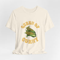 Queen of Corny Unisex Jersey Short Sleeve Tee - Kate Burton Company