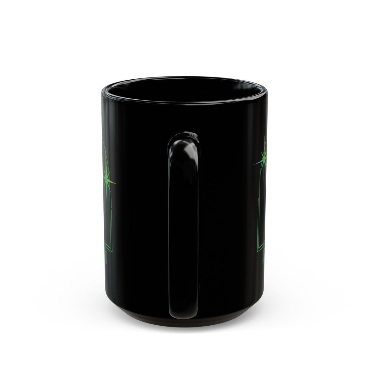 Read the Room Black Mug (11oz, 15oz) - Kate Burton Company