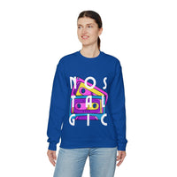 Retro Cassette Tapes NOSTALGIC Unisex Heavy Blend™ Crewneck Sweatshirt - Kate Burton Company