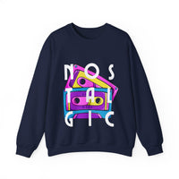 Retro Cassette Tapes NOSTALGIC Unisex Heavy Blend™ Crewneck Sweatshirt - Kate Burton Company