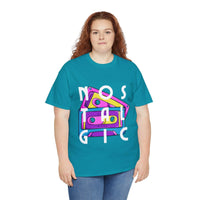 Retro Cassette Tapes NOSTALGIC Unisex Heavy Cotton Tee - Kate Burton Company