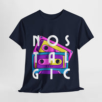 Retro Cassette Tapes NOSTALGIC Unisex Heavy Cotton Tee - Kate Burton Company