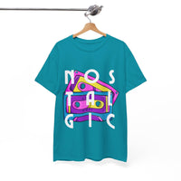 Retro Cassette Tapes NOSTALGIC Unisex Heavy Cotton Tee - Kate Burton Company