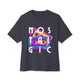 Retro Cassette Tapes NOSTALGIC Unisex Oversized Boxy Tee - Kate Burton Company