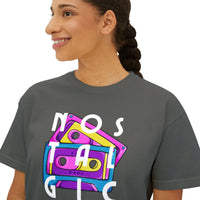 Retro Cassette Tapes NOSTALGIC Women's Boxy Tee - Kate Burton Company