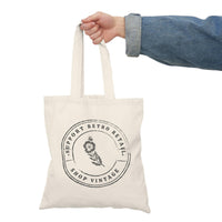 Support Retro Retail 100% Natural Cotton Tote Bag 15x16 - Kate Burton Company