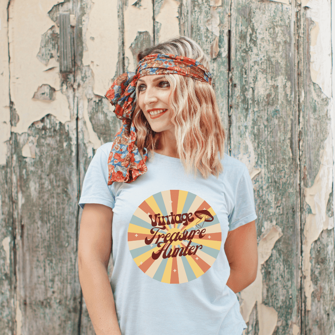 Vintage Treasure Hunter Unisex Heavy Cotton Tee - Kate Burton Company