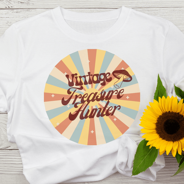 Vintage Treasure Hunter Unisex Heavy Cotton Tee - Kate Burton Company